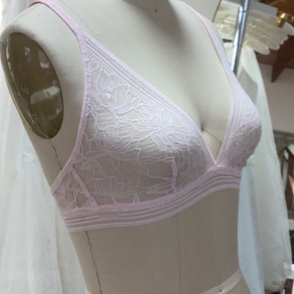 Tommy Hilfiger Soft Pink Lace Bralette